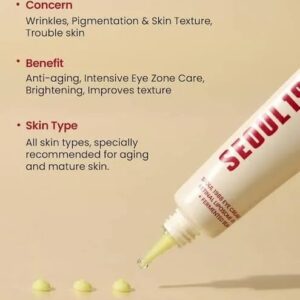 K-SECRET SEOUL 1988 Eye Cream: Retinal Liposome 2% + Fermented Black Bean – Advanced Anti-Aging & Brightening Formula - 30ml - Image 4