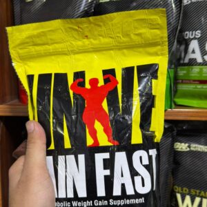 Universal Nutrition Gain Fast Anabolic Weight Gain Supplement 1kg Vanilla Ice Cream Flavor - Image 4