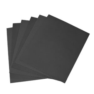 Pack Of 50 Tiger Brand Abrasive Paper Sandpaper Sheet for Wood Metal Polishing & Finishing - Image 1