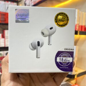 ANC Wireless Earbuds with Active Noise Cancellation & Charging Case – White - Image 5