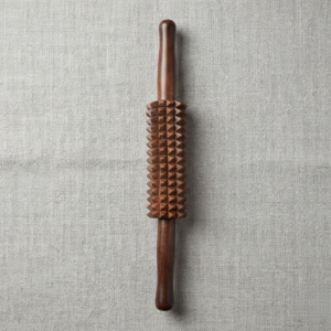 Handcrafted Wooden Thighs and Calves Massager – Reflexology & Muscle Roller - Image 1
