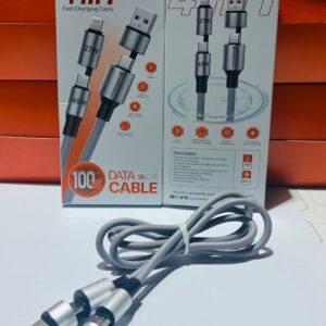 PowerLink Python 4-in-1 Fast Charging Cable – 100W Super Fast Charging & Data Sync Cable - Image 2