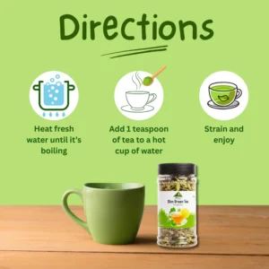 Slim Green Tea | Natural Herbal Weight Management Tea - Image 3