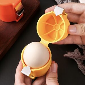 Egg Shell Opener Cutter – Portable Stainless Steel Egg Topper Tool for Boiled Eggs (Random Color) - Image 4
