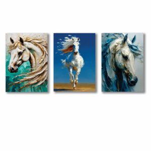 Set of 3 Premium Wall Art Photo Tiles – Modern Home Decor Sets 8x11 - Image 2