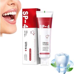 Premium YAYASHI SP-4 Ultra Whitening Probiotic Toothpaste – Advanced Red Tube Super Probiotic Stain Removal Oral Care - Image 4