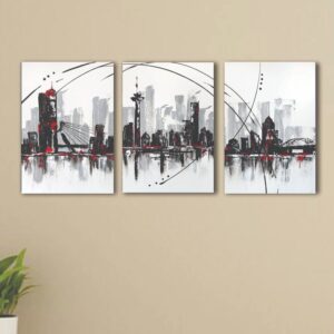 Set of 3 Premium Wall Art Photo Tiles – Modern Home Decor Sets 8x11 - Image 1