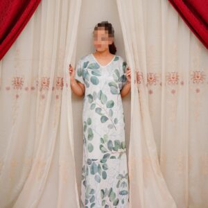 Moon Dust 3 Piece Nightwear Set for Women – Free Size Soft Jersey Interlock Nighty with Panty & Poni - Image 1