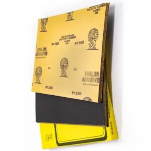 Pack Of 50 Tiger Brand Abrasive Paper Sandpaper Sheet for Wood Metal Polishing & Finishing - Image 3