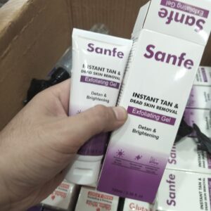 Sanfe Instant Tan & Dead Skin Removal Exfoliating Gel – Deep Exfoliation for Smooth & Bright Skin - Image 3
