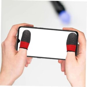 Premium Gaming Finger Sleeves Bundle 1 Pair Anti Sweat Touchscreen | Random Colour - Image 2