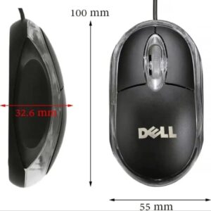 Dell USB Wired Mouse – Smooth & Reliable Optical Tracking for Laptops and Desktop PCs - Image 2