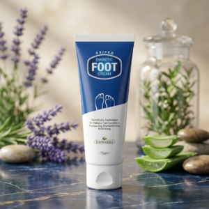 Herbiotics Oxipro Diabetic Foot Cream | Intensive Healing for Dry, Cracked & Itching Feet | Scientific Formula for Daily Foot Care | 75g - Image 1