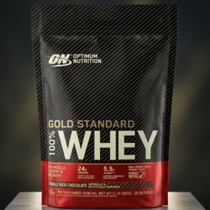 Optimum Nutrition Gold Standard 100% Whey Protein Powder 2LB – Premium Whey Blend for Muscle Recovery & Lean Muscle Support - Image 1