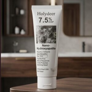 Holydeer Recovery Toothpaste | 7.5% Nano-Hydroxyapatite For Enamel Repair & Whitening - 120Gram - Image 3