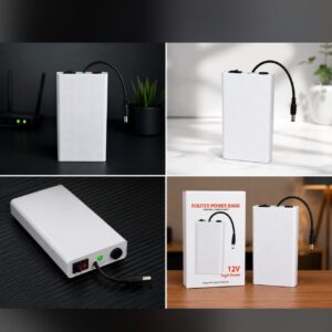 Xiaomi Mi 20000Mah 12V Router Power Bank – Mini UPS Battery Backup for Wi-Fi Routers - Image 1