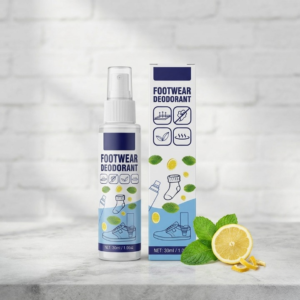 Premium Footwear Deodorant Spray – Instant Shoe & Sock Odor Eliminator (30ml) - Image 1