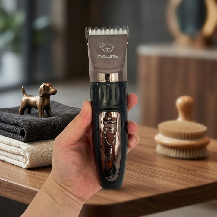 Daling Rechargeable Professional Pet Clipper Electric Grooming Trimmer for Dogs & Cats - Image 3
