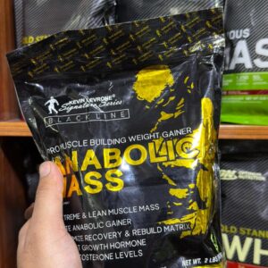 Kevin Levrone Signature Series Blackline Anabolic Mass 2lbs Chocolate Flavor Pro Muscle Building Weight Gainer - Image 4