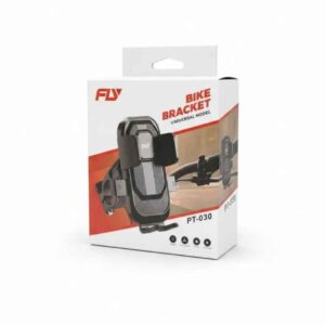 FLY PT-030 Universal Bike Phone Holder Secure Stable Hands Free Riding With 360 Degree Adjustable Viewing - Image 4