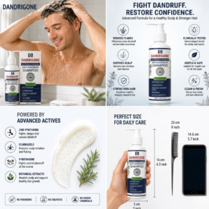 DANDRIGONE Anti Dandruff Shampoo Advanced Scalp Therapy With Clinical Actives - Image 1