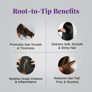 Bare Anatomy Rosemary Water Spray for Hair Growth & Thickness with Rice Water – 200ml - Image 2