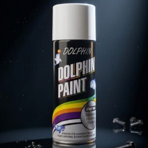 Dolphin Multi-Purpose Spray Paint – Fast-Drying, Anti-Rust & Scratch Resistant – High-Gloss Finish for Metal, Wood, Plastic & Automotive – 300ml - Image 4