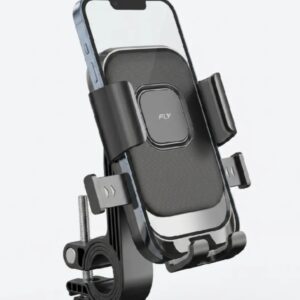 FLY PT-030 Universal Bike Phone Holder Secure Stable Hands Free Riding With 360 Degree Adjustable Viewing - Image 1