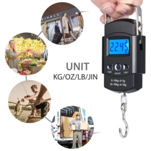 Scale 50Kg 5g LCD Digital Display Handheld Mini Electronic Weighting Scale Fishing And Travel Luggage Scale - Image 2