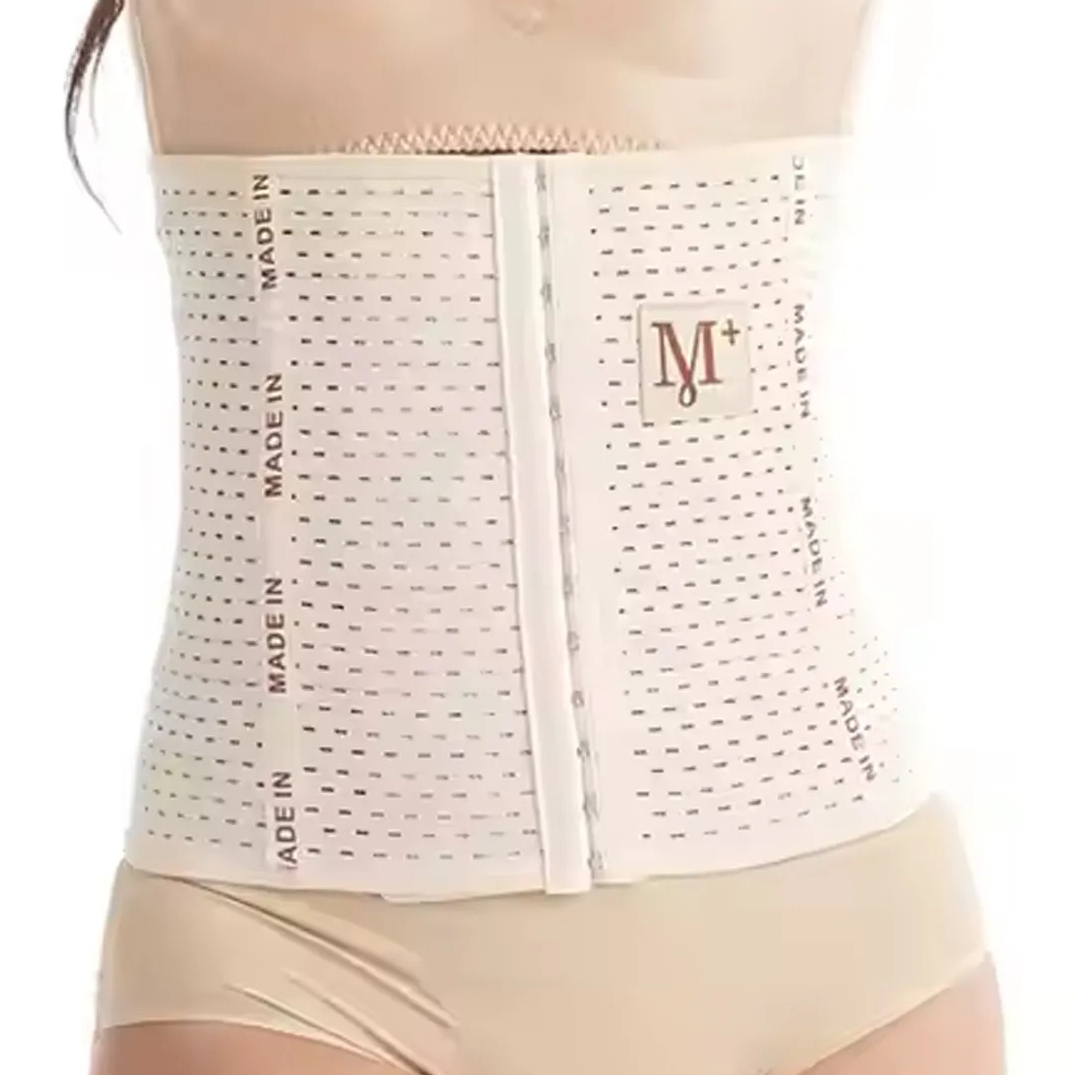 M + Belly Belt 6 Hooks Body Shaper & Tummy Controller ~ Size : 3XL ~ Color : Skin - Image 3