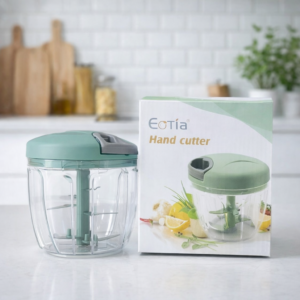 Eotia Manual Food Chopper – High-Speed 3-Blade Hand Cutter for Vegetables, Fruits & Herbs - Image 3