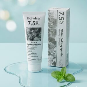 Holydeer Recovery Toothpaste | 7.5% Nano-Hydroxyapatite For Enamel Repair & Whitening - 120Gram - Image 1