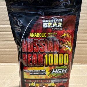 Russian Bear Mass Gainer 1KG Chocolate Flavor High-Calorie Weight Gain Supplement - Image 3
