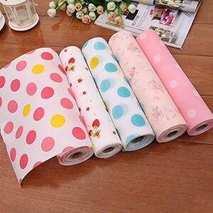 Kitchen Anti-Slip Foam Drawer Mat | Waterproof Cushion Sheet For Cupboards, Refrigerators & Tables - Size 45*150 cm | Random Colour - Image 2