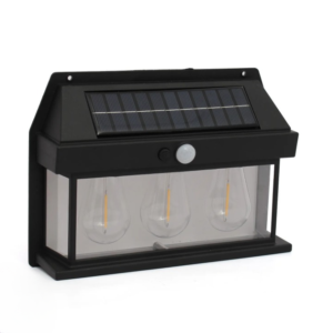 Solar Interaction Wall Lamp Outdoor Motion Sensor Light Solar Powered LED Wall Light Waterproof - Image 1