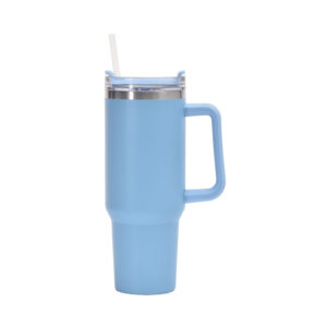 Premium Simple Tumbler 40oz – Elegant Stainless Steel Hot & Cold Cup (Random Color) - Image 5