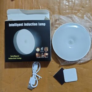 Intelligent Induction Lamp – Smart Motion Sensor Rechargeable Wireless Night Light l Sensor With Button - Image 4