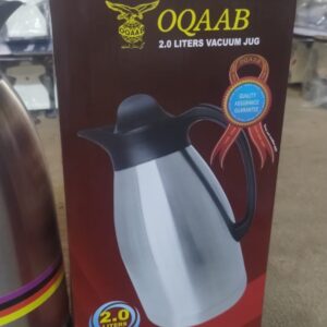 Oqaab 2 Liter Premium Stainless Steel Thermos Durable Water Bottle Large Capacity Leak Proof Bottle for Gym Travel Office Home Use - Image 4