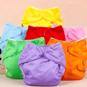 Kids Reusable Baby Diaper And Training Pants Soft Comfortable Washable For Daily Use | Random Colour - Image 4