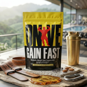 Universal Nutrition Gain Fast Anabolic Weight Gain Supplement 1kg Vanilla Ice Cream Flavor - Image 1