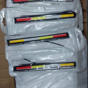Universal Multi-Color COB LED DRL Strip Lights – Ultra-Bright Daytime Running Lights for Cars & Motorcycles (1 Pair) - Image 5