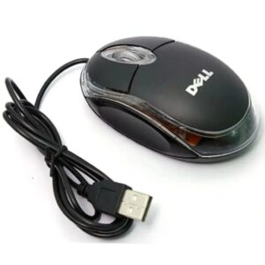 Dell USB Wired Mouse – Smooth & Reliable Optical Tracking for Laptops and Desktop PCs - Image 1