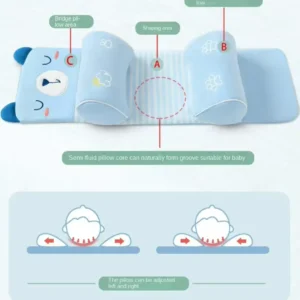 Adjustable Baby Sleeping Support Pillow Anti Roll Cushion And Neck Protection Infant Sleep Positioner | Random Colour - Image 2