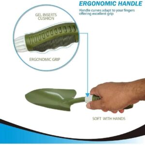 GreenPro Gardening Hand Trowel – Heavy Duty Digging Shovel with Comfortable Anti-Slip Grip Handle - Image 3