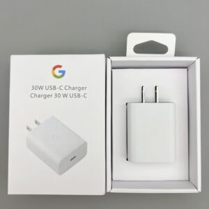 Google 30W USB-C Fast Charger Adapter with Power Delivery 3.0 and PPS Support ~ Without Cable - Image 1