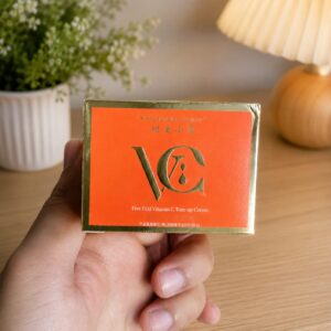 VC Five Fold Vitamin C Tone-Up Cream – Brightening & Hydrating Facial Daily Moisturizer - Image 4