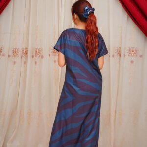 Midnight Whisper 3 Piece Nightwear Set for Women – Free Size Soft Jersey Interlock Nighty with Panty & Poni - Image 1