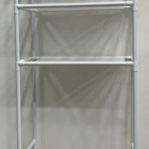 Multi-Layer Bathroom Storage Rack | Space-Saving Toilet Organizer | Strong Carbon Steel Shelf For Towels & Toiletries - Image 4