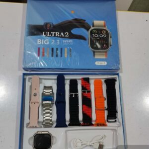 iMounra 2 BIG 2.01 Ultra Smartwatch Random Box | 7 in 1 Strap Multi-Color Bundle | Premium Design & Advanced Features (Random Boxes) - Image 5