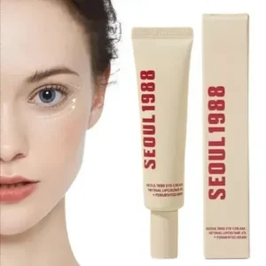 K-SECRET SEOUL 1988 Eye Cream: Retinal Liposome 2% + Fermented Black Bean – Advanced Anti-Aging & Brightening Formula - 30ml - Image 5